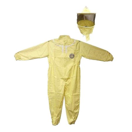 GOOD LAND BEE SUPPLY Professional Beekeeping Protective Full Body Suit with Hat & Veil - Large GLFS-L